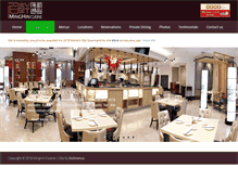 Tablet Screenshot of minghincuisine.com